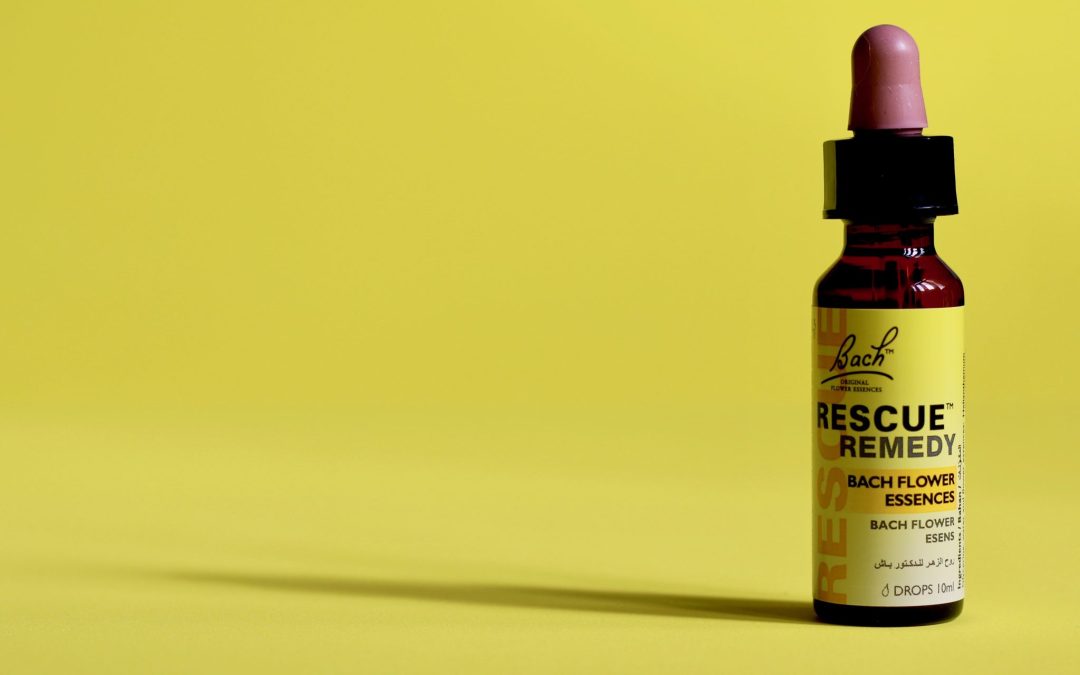 Bach Rescue Remedy: Every handbag and man-bag should have one