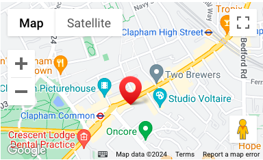 Clapham map image